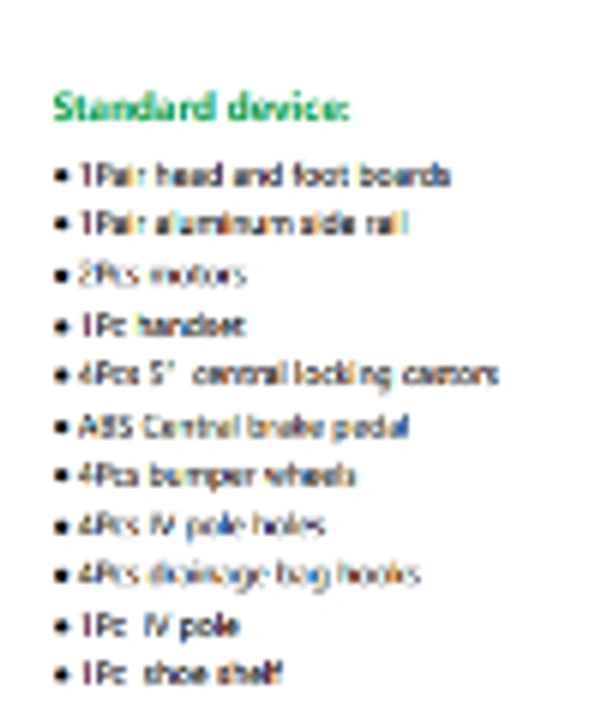 Vin Win   2 Function Electric Bed
